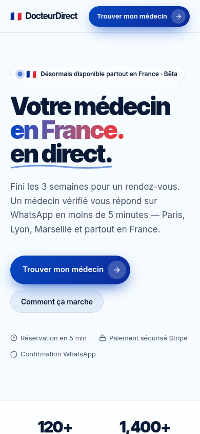DocteurDirect preview