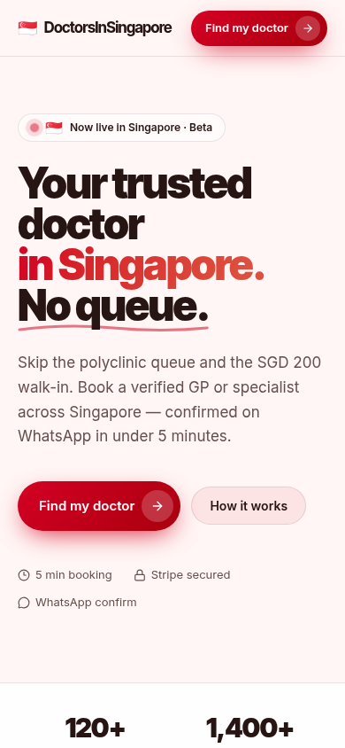 DoctorsInSingapore preview